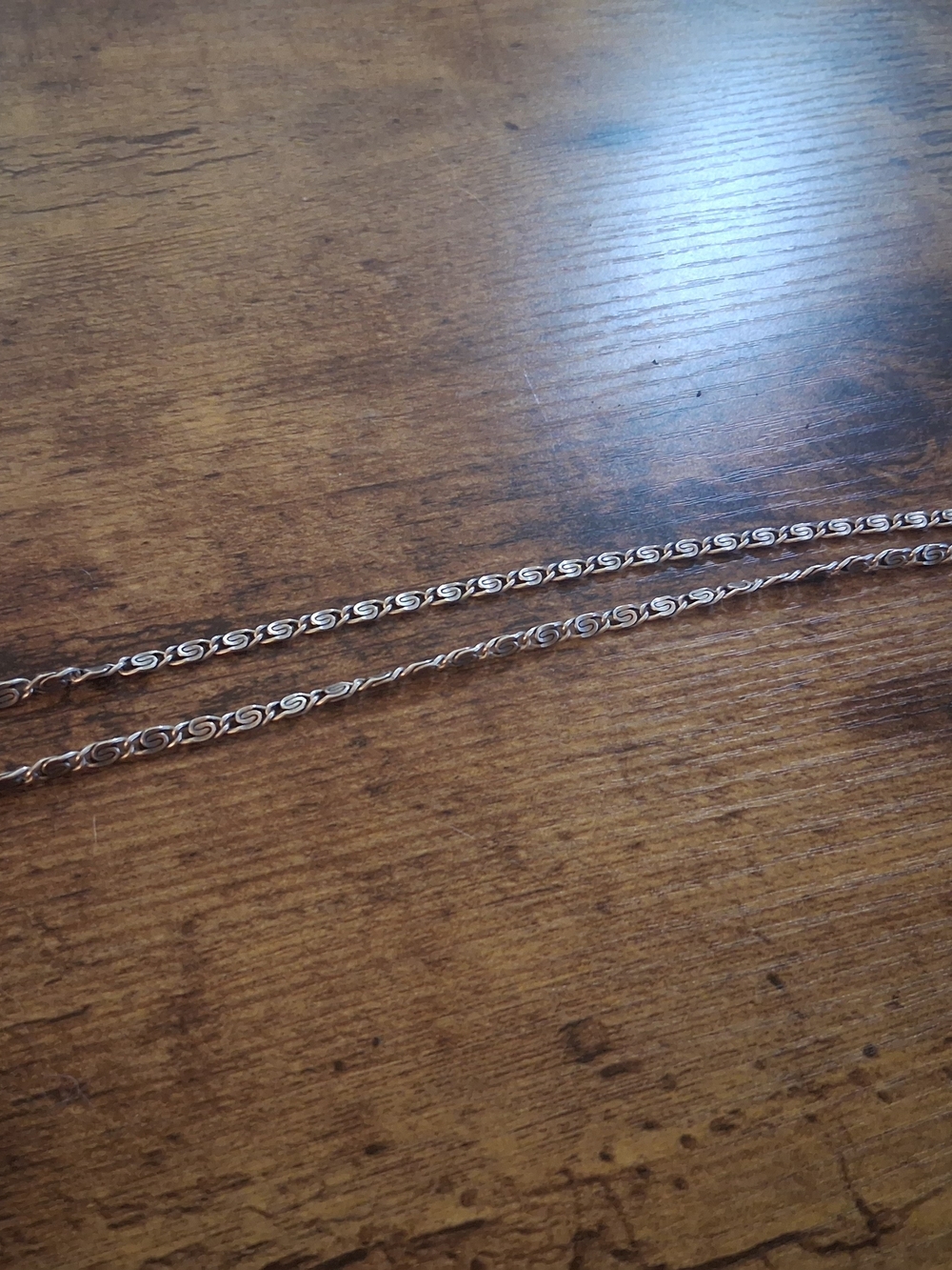 Silver-Tone Rope & Twist Chain Necklace Set